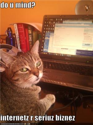 We work on important stuff.